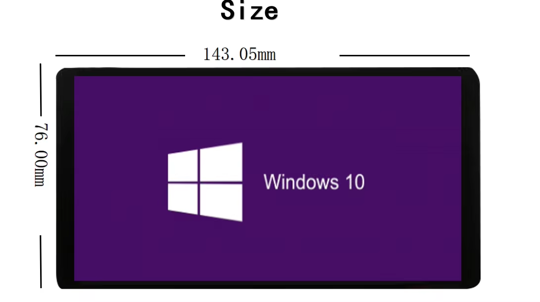 DXQ 5 inch AMOLED detail